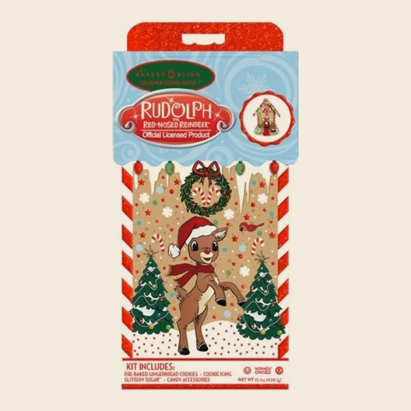A gingerbread house to build together
