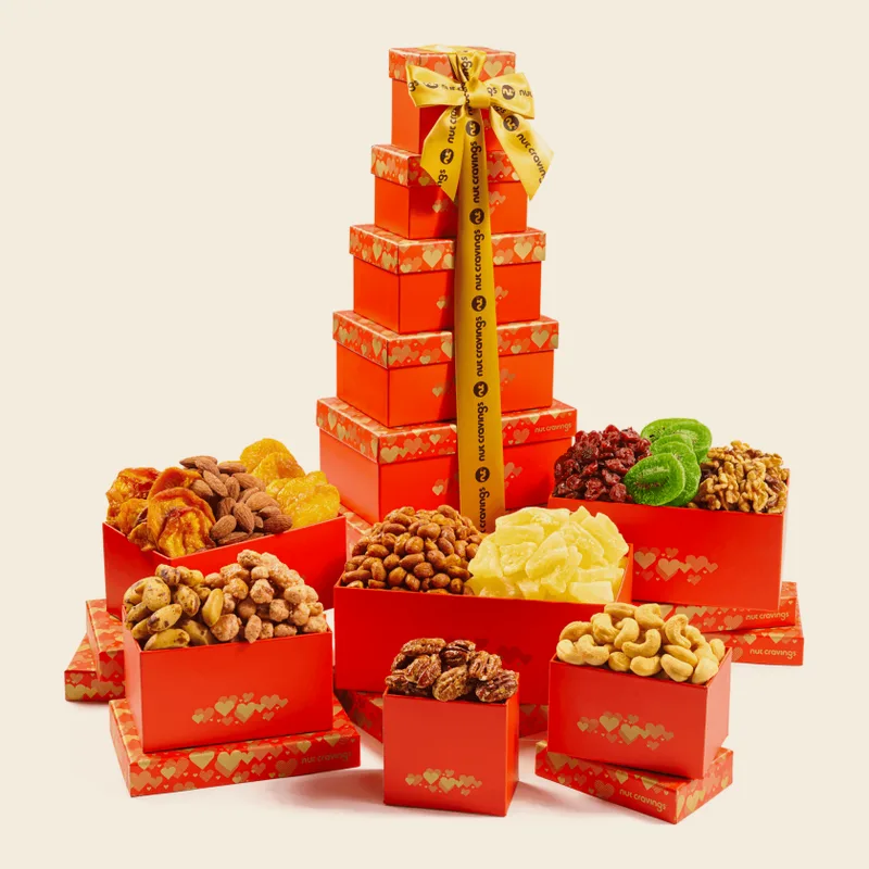 Nut Cravings Dried Fruit & Nut Gift Tower