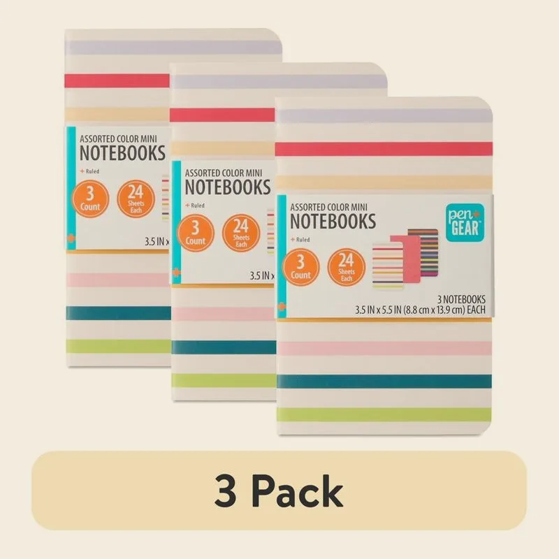 Ein Taschen-Notizbuch-Set