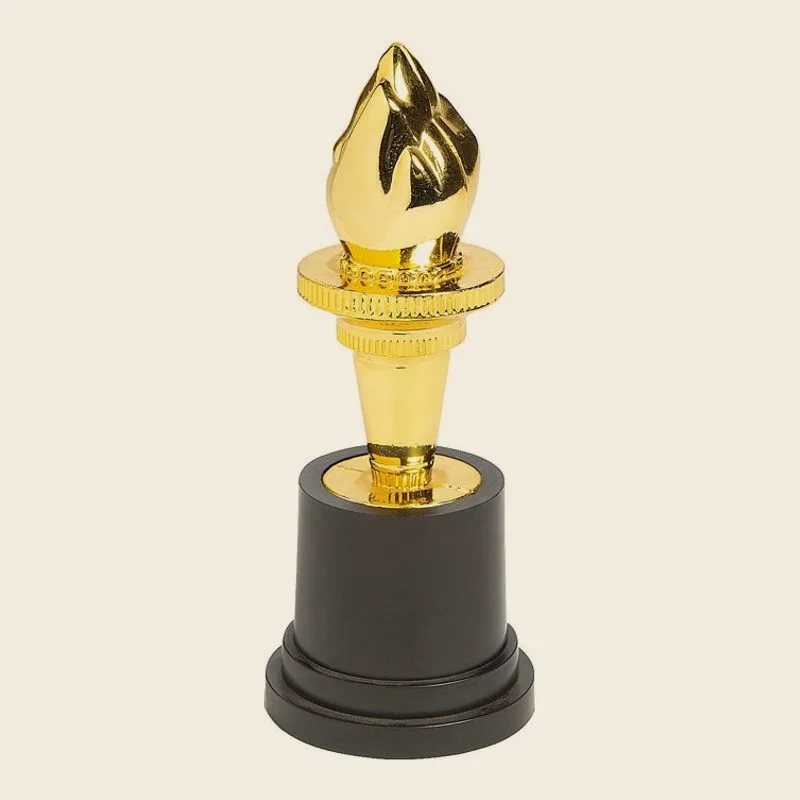 A “world’s okayest employee” trophy